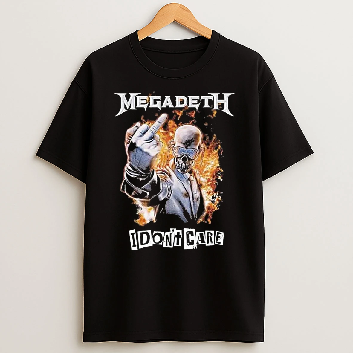 Megadeth I Dont Care Tshirt Hoodie
