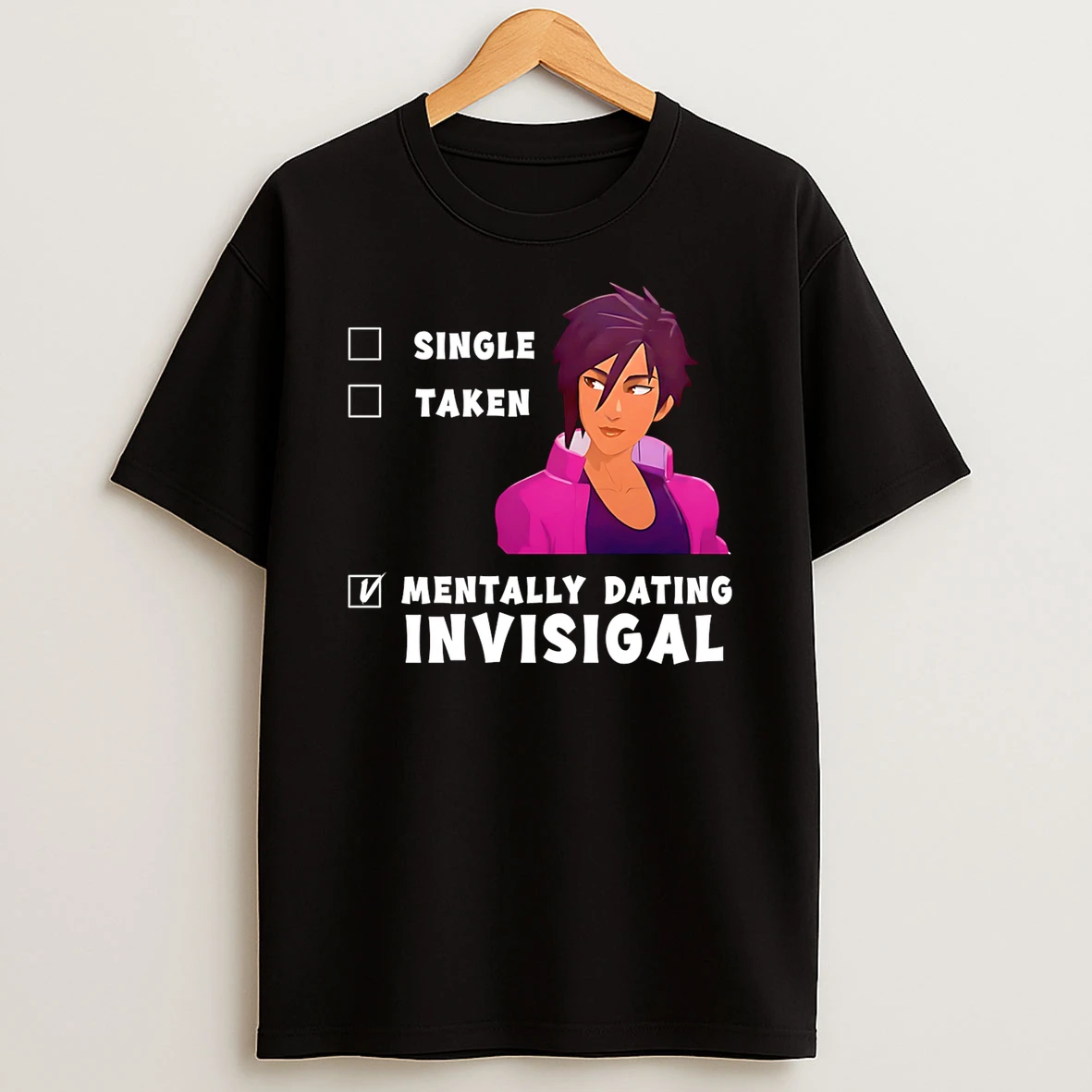 Mentally Dating Invisigal Dispatch Game Tshirt Hoodie