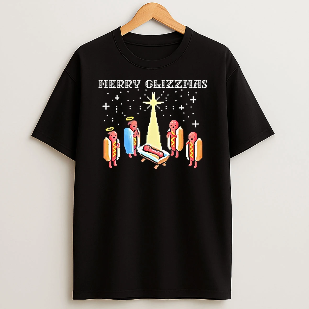 Merry Glizzmas Hotdog Tshirt Hoodie