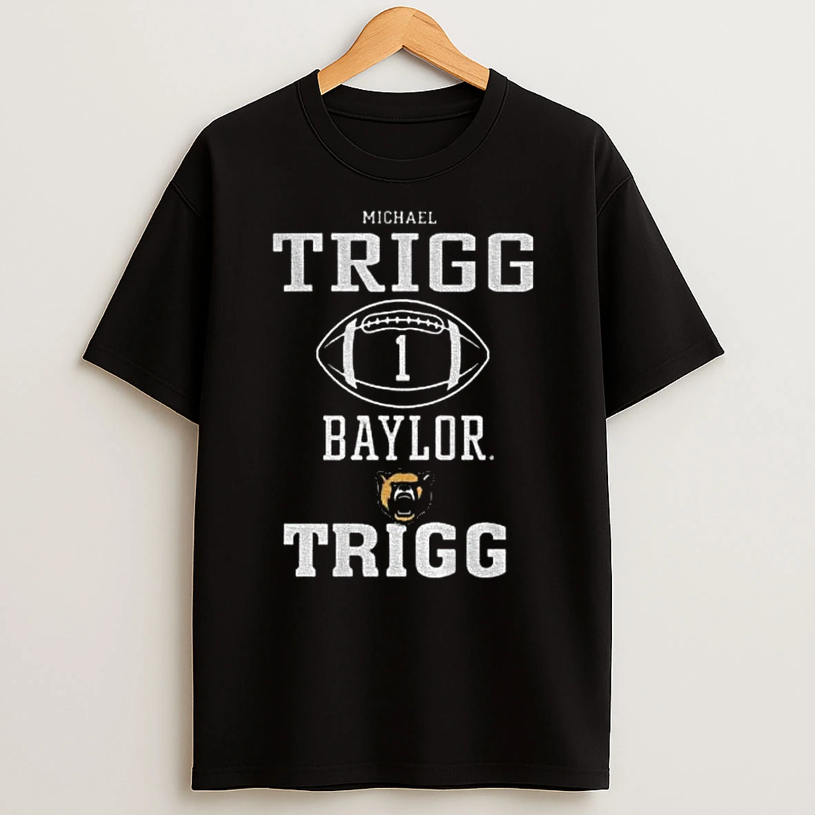 Michael Trigg Baylor Bears Nfl Football Logo Png Tshirt Hoodie