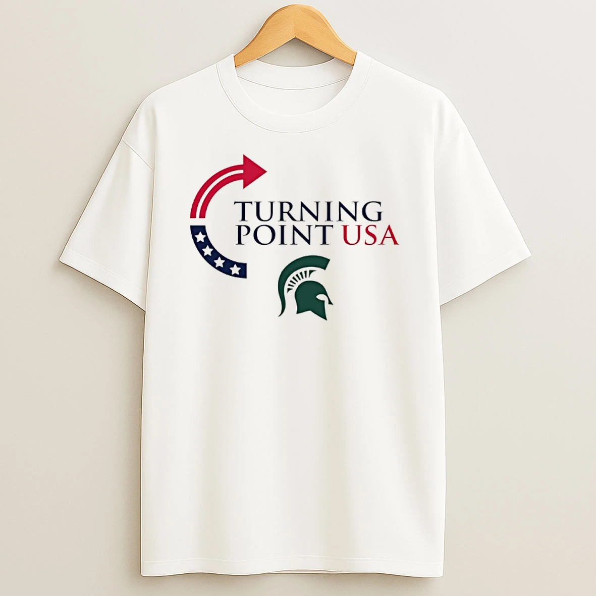 Michigan State Spartans Turning Point Usa Tshirt Hoodie