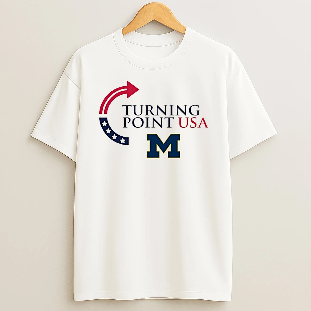 Michigan Wolverines Turning Point Usa Tshirt Hoodie