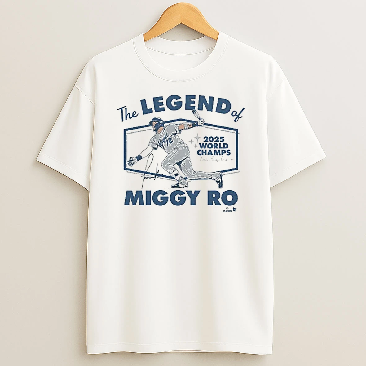 Miguel Rojas The Legend Of Miggy Ro 2025 World Champs Tshirt Hoodie