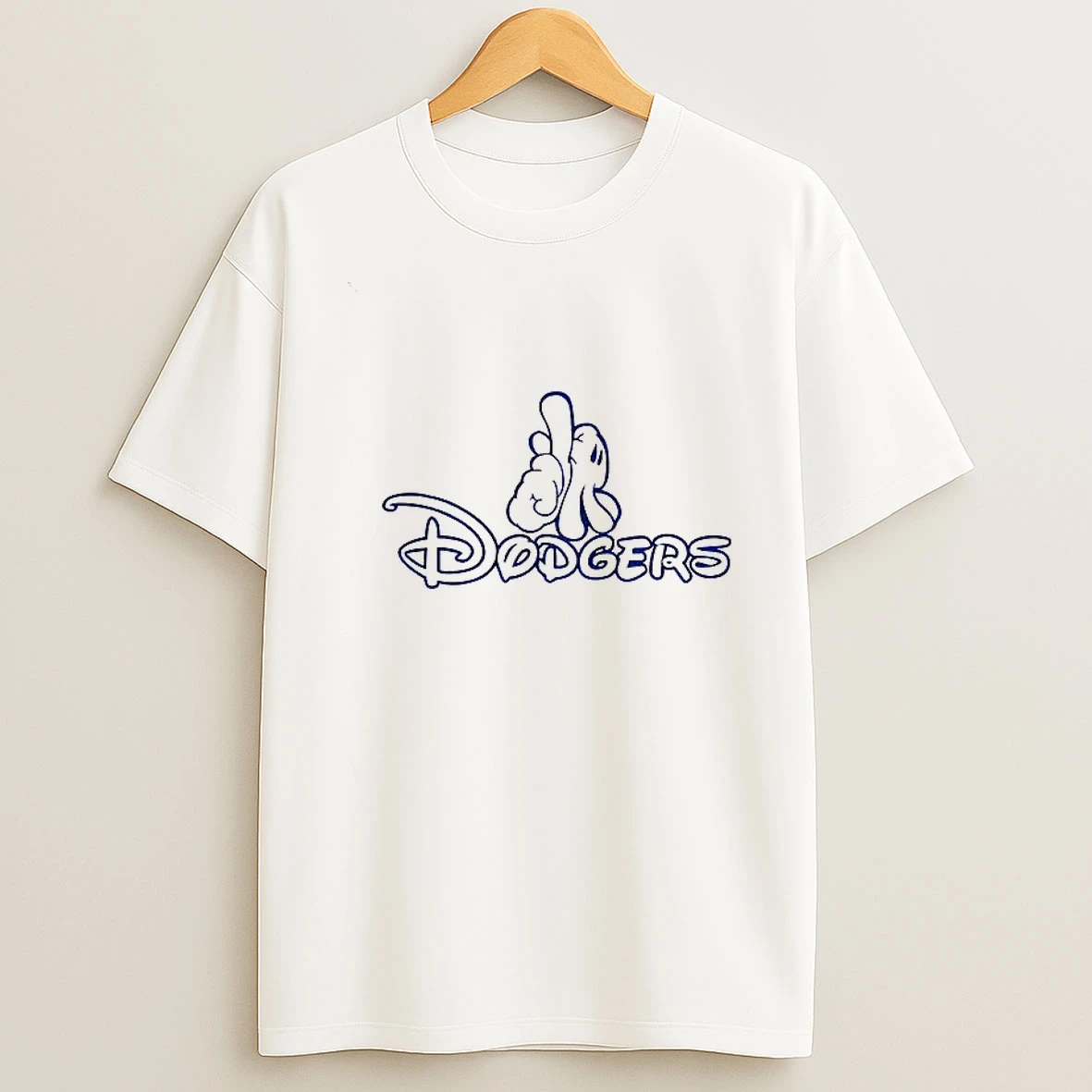 Mikey Los Angles Dodgers Baseball Logo Champs Tshirt Hoodie