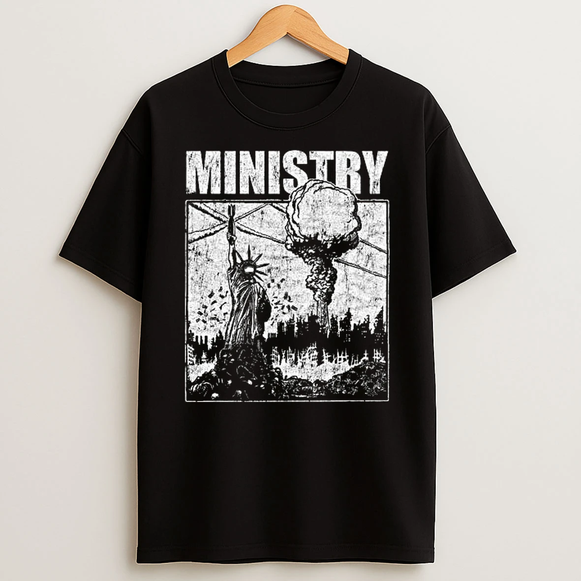 Ministry Statue Of Misery Tshirt Hoodie