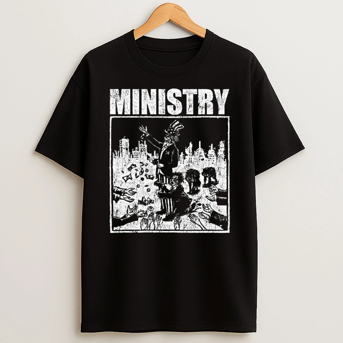 Ministry Uncle Sam Tshirt Hoodie