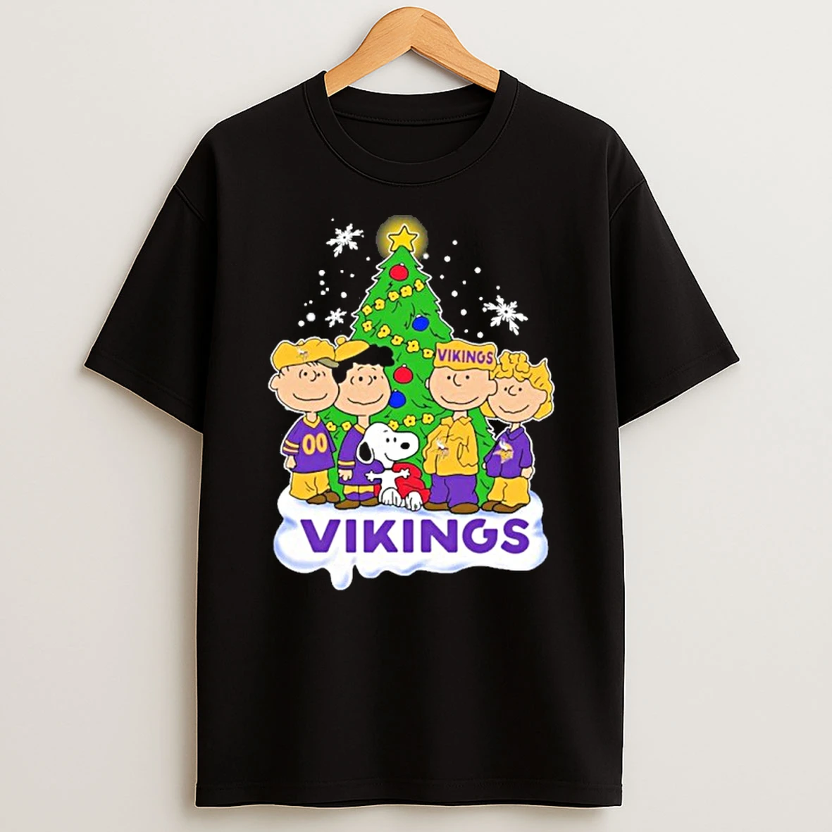 Minnesota Vikings X The Peanuts Christmas 2025 Tshirt Hoodie