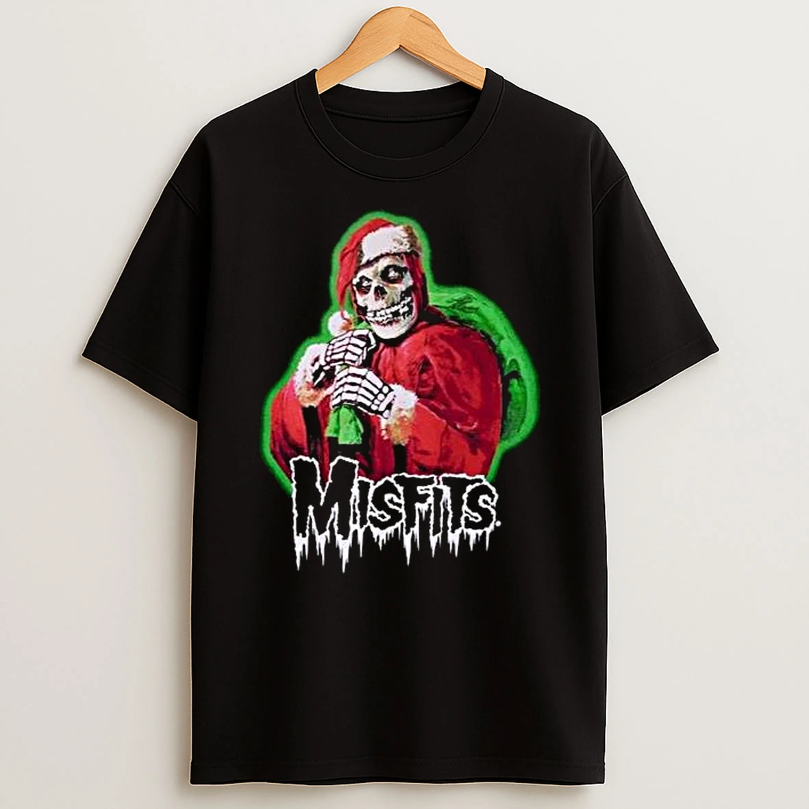 Misfits Santa Crimson Ghost Tshirt Hoodie