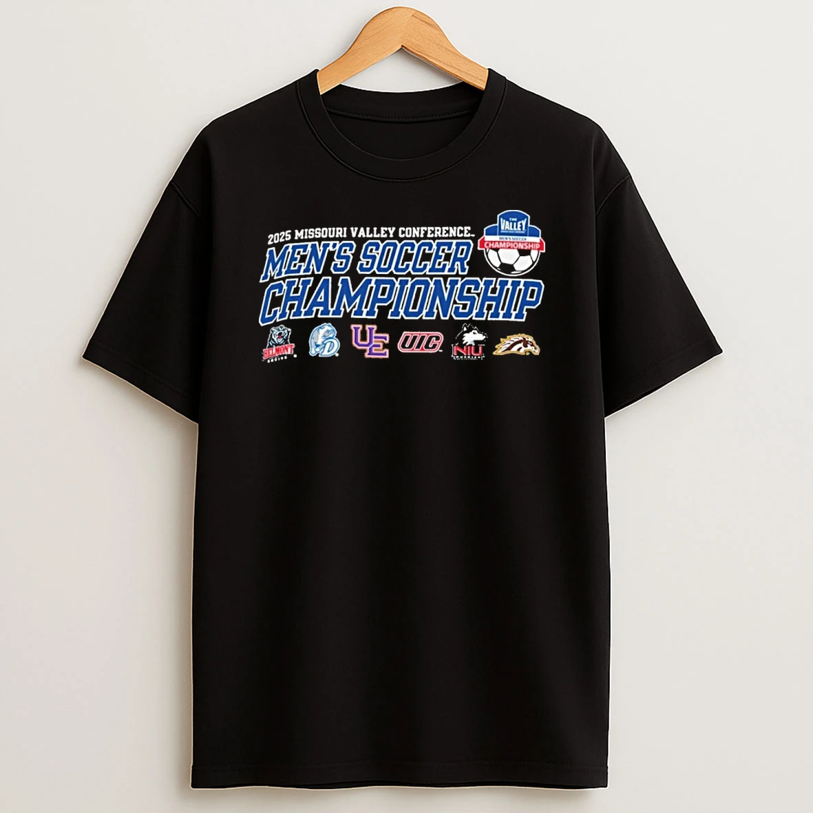 Missouri Valley Conference Mens Soccer Championship 2025 Tshirt Hoodie