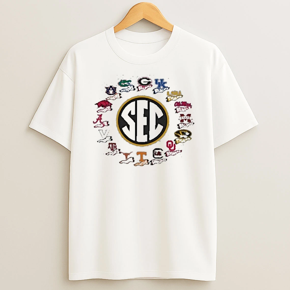 Mizzou Tigers Sec All Teams Pennant Logo Tshirt Hoodie