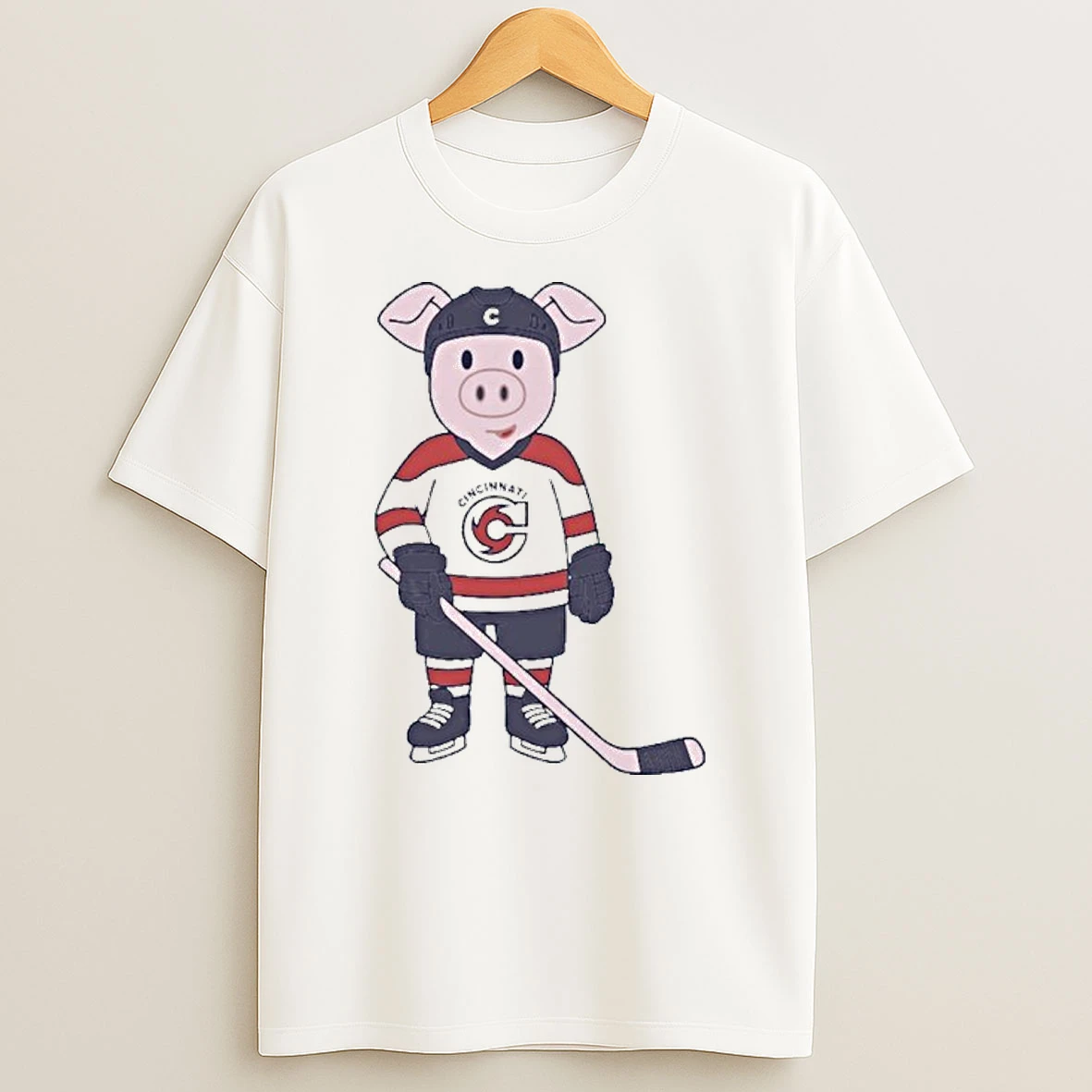 Mom Dad Choppy Puck Chop Kids Mascot Tshirt Hoodie