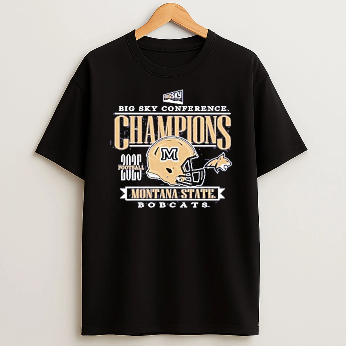 Montana Bobcats 2025 Big Sky Football Conference Champions Tshirt Hoodie