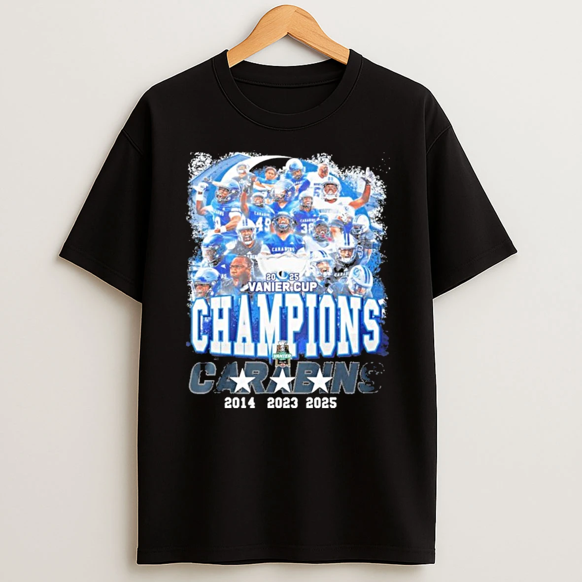 Montreal Carabins Team 2025 Vanier Cup Champions Tshirt Hoodie