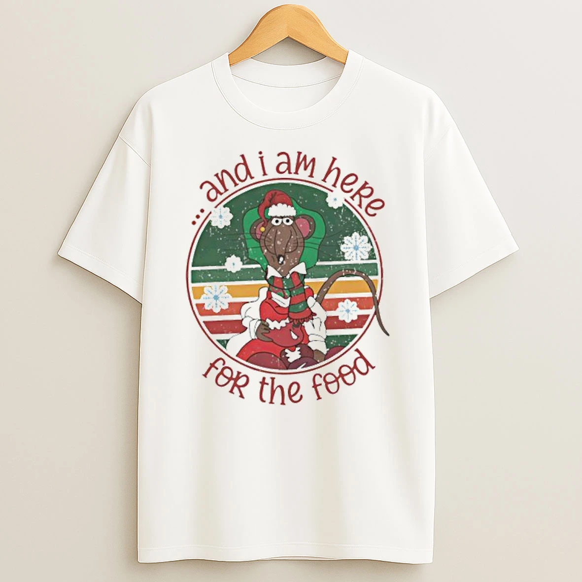 Mouse And I Am Here For The Food Tshirt Hoodie