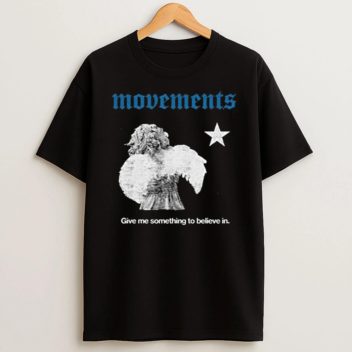 Movement Something To Believe In Angel Graphic Tshirt Hoodie