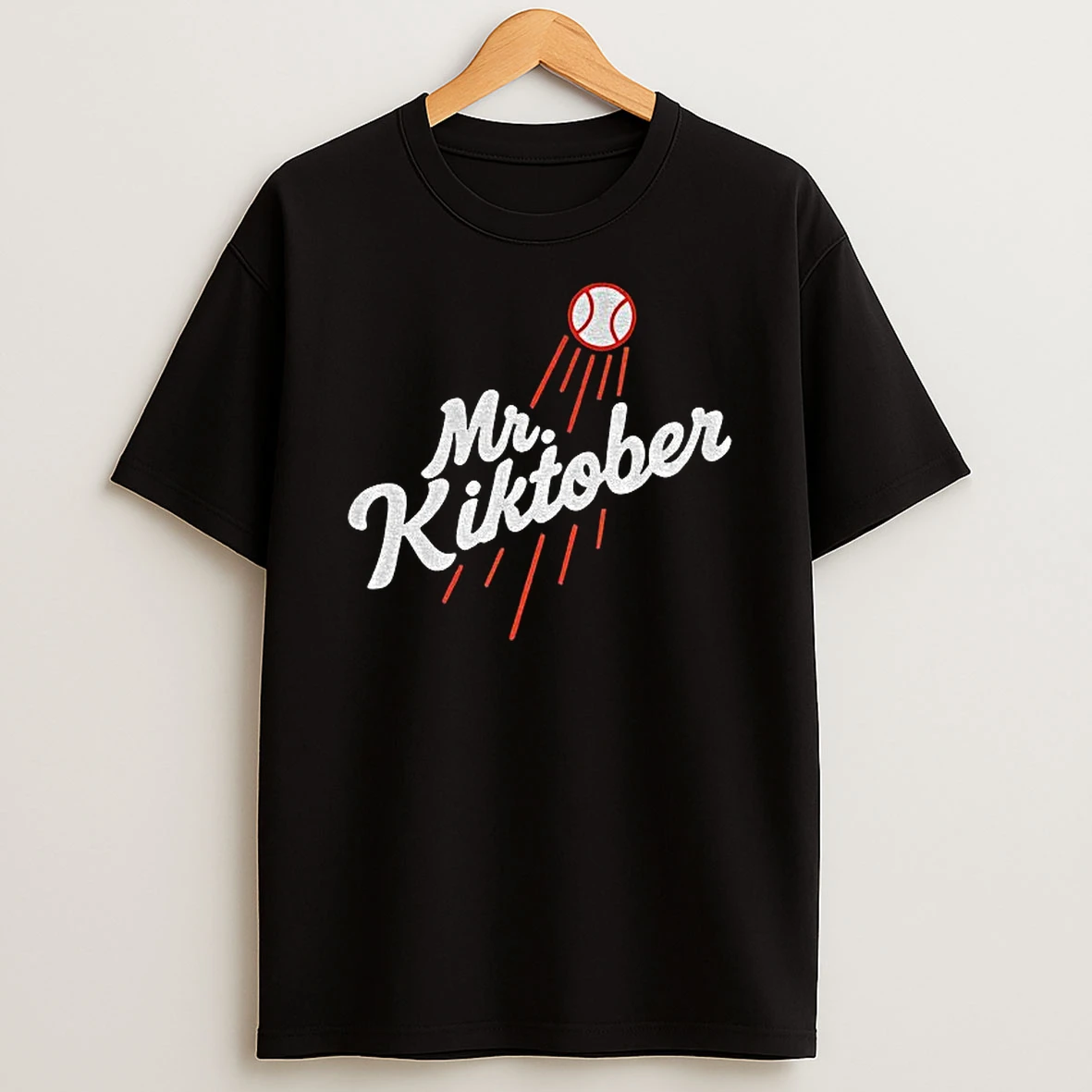 Mr Kiktober Los Angeles Dodgers Mlb Baseball World Series Parody Logo Tshirt Hoodie