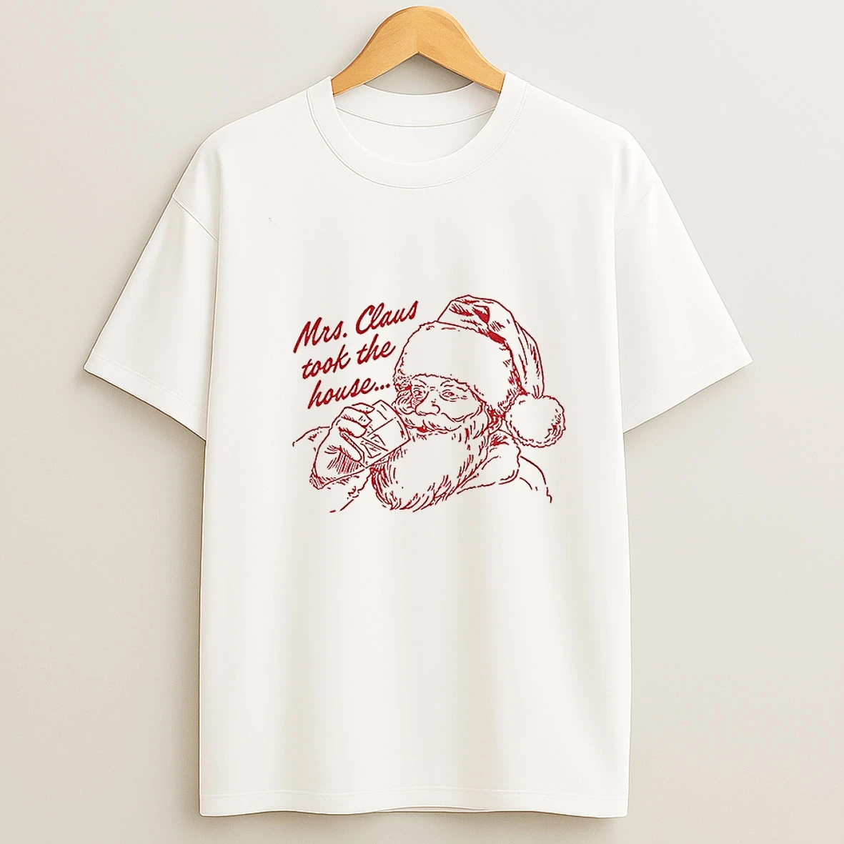 Mrs Claus Took The House Merry Christmas Tshirt Hoodie