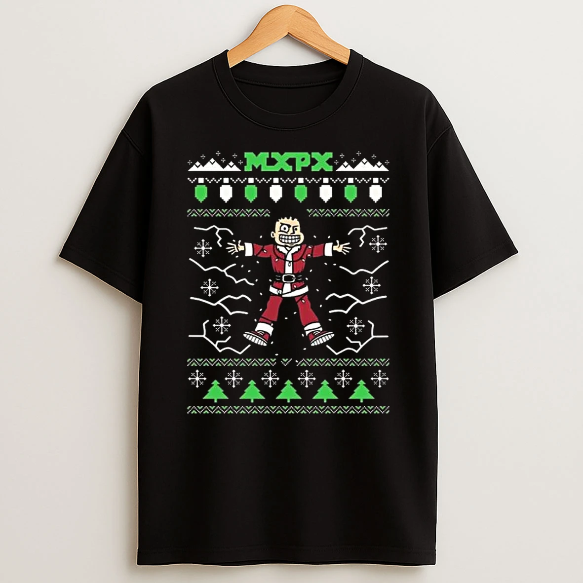 Mxpx Ugly Px Santa Tshirt Hoodie