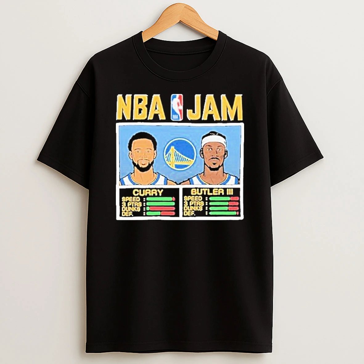 Nba Jam Warriors Curry And Curry Tshirt Hoodie