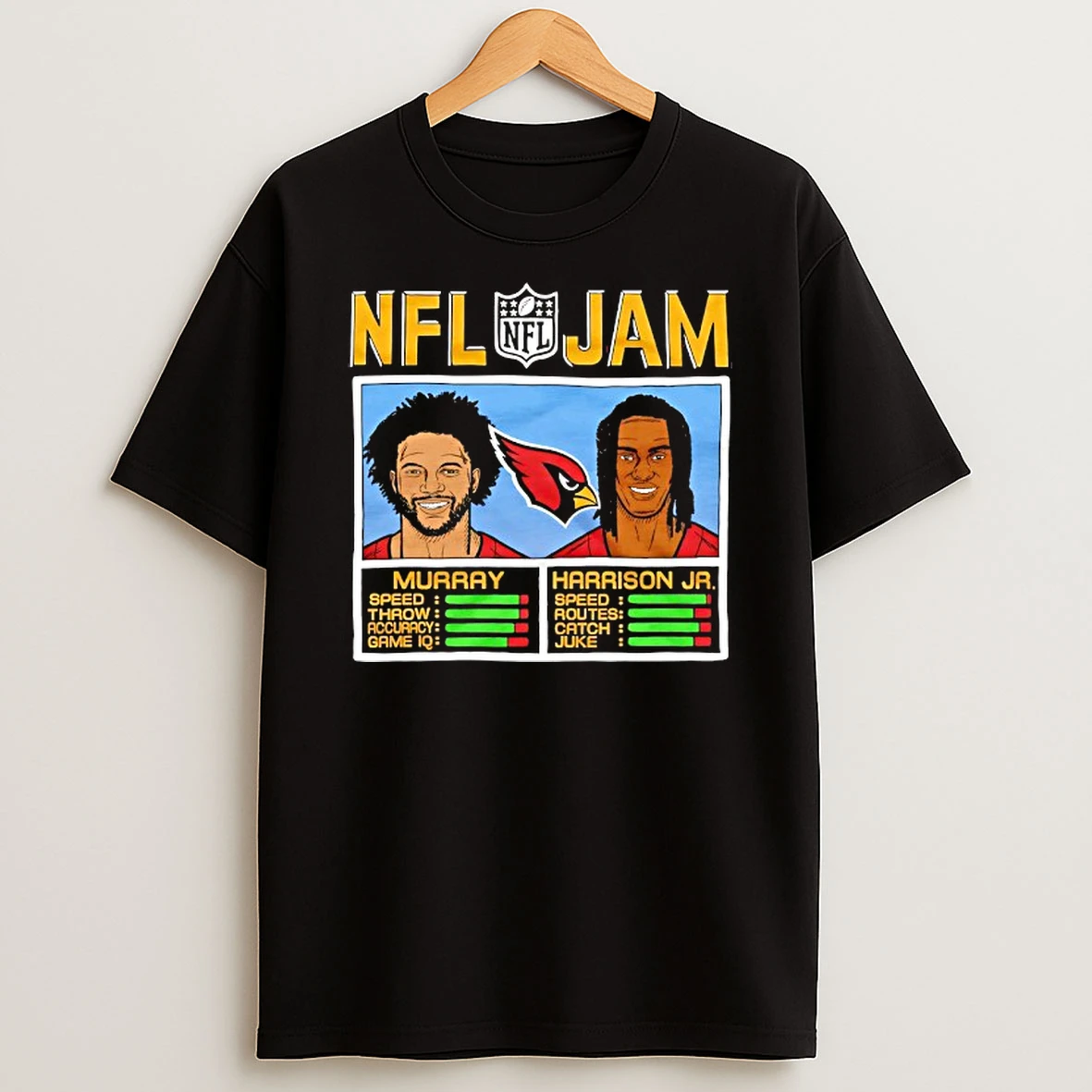 Nfl Jam Arizona Cardinals Kyler Murray And Marvin Harrison Jr Tshirt Hoodie