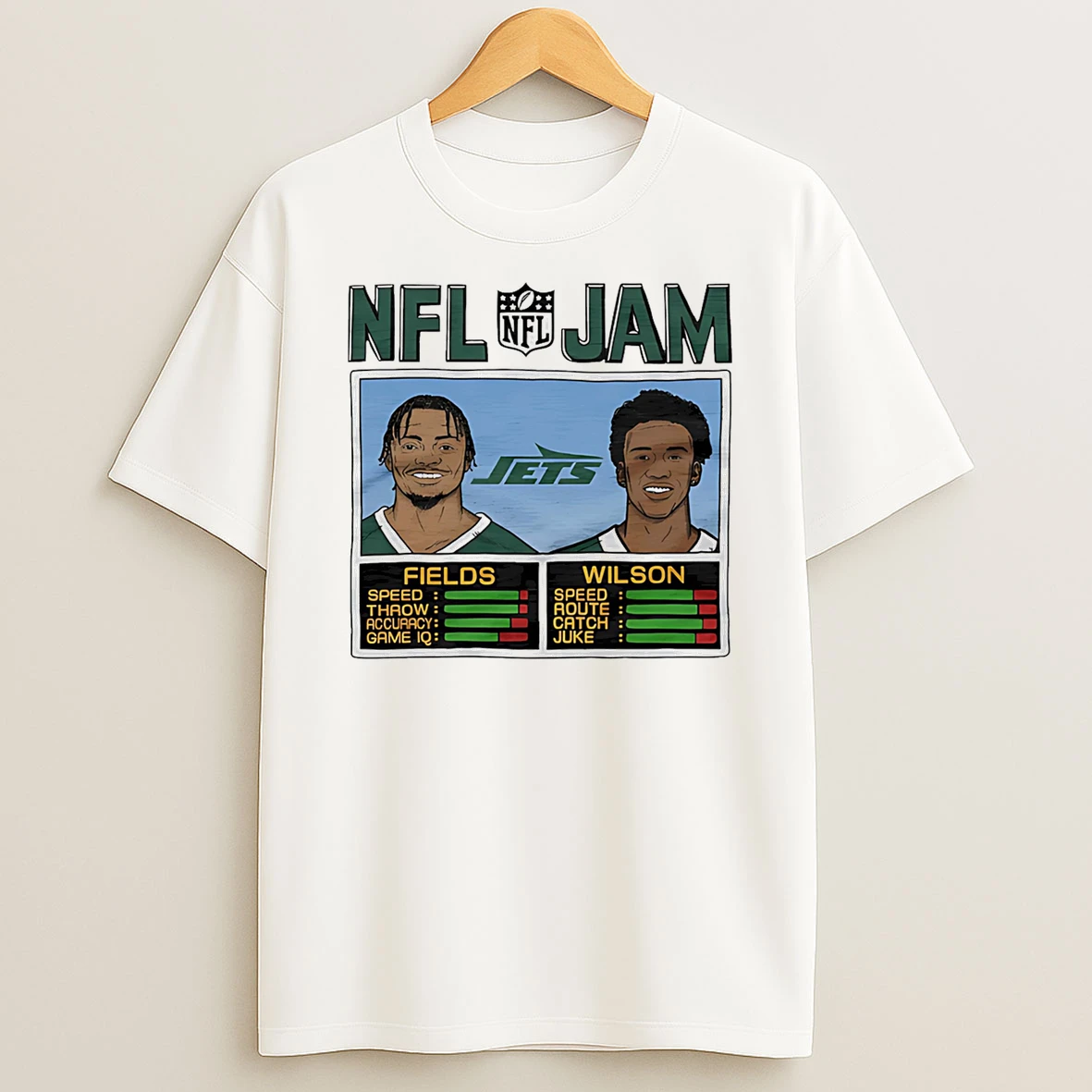 Nfl Jam Jets Fields And Wilson Tshirt Hoodie