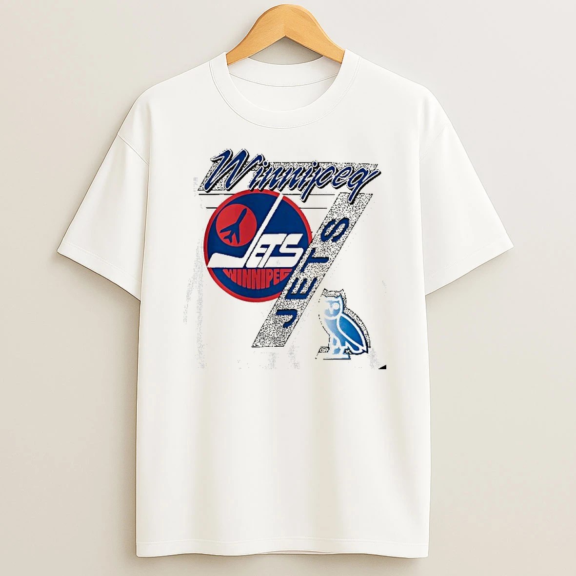 Nhl Winnipeg Jets Hockey X Ovo Logo Tshirt Hoodie