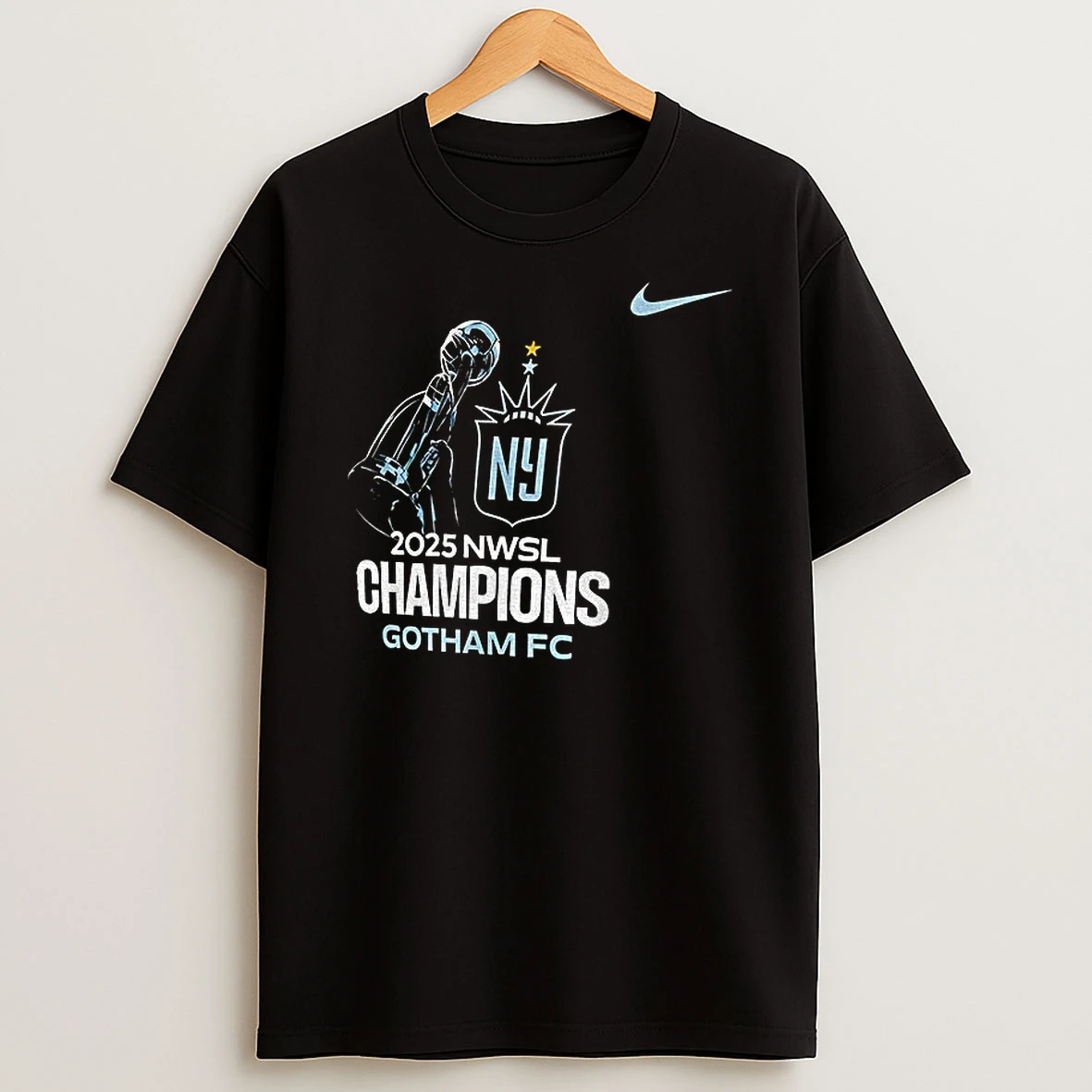 Nj Ny Gotham Fc Nwsl National Womens Soccer League Champions 2025 New Jersey Tshirt Hoodie