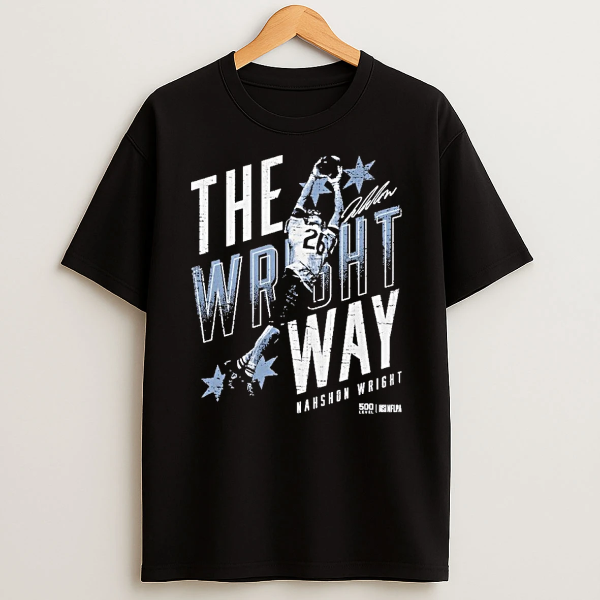 Nahshon Wright Chicago Bears The Wright Way Tshirt Hoodie