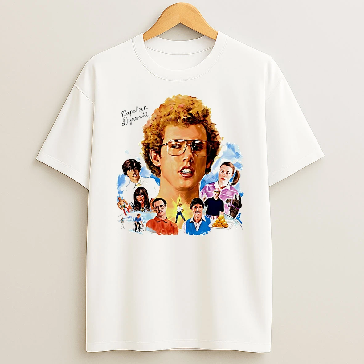 Napoleon Dynamite Mural Circle Tshirt Hoodie