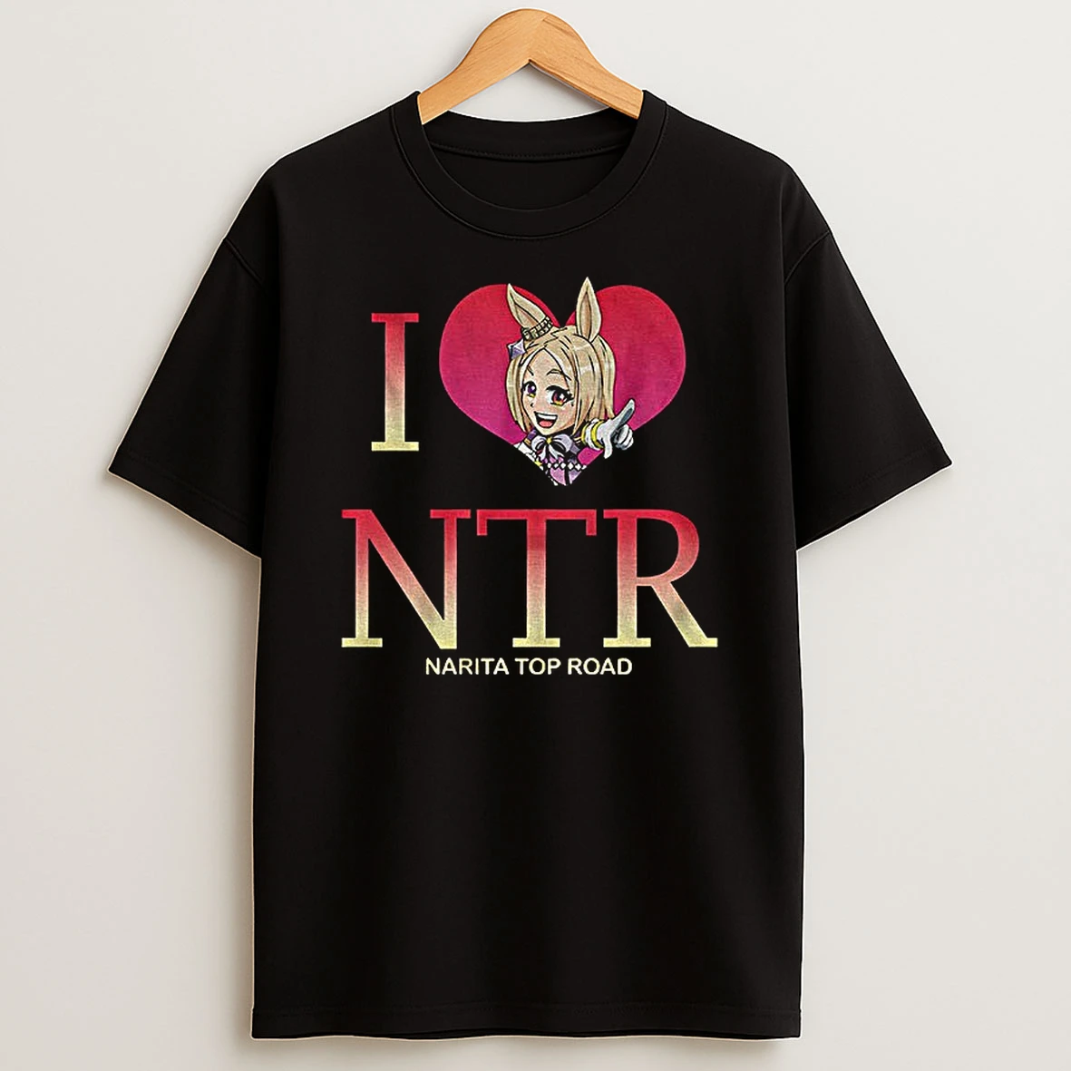 Narita Top Road I Love Ntr Pretty Derby Anime Cartoon Tshirt Hoodie