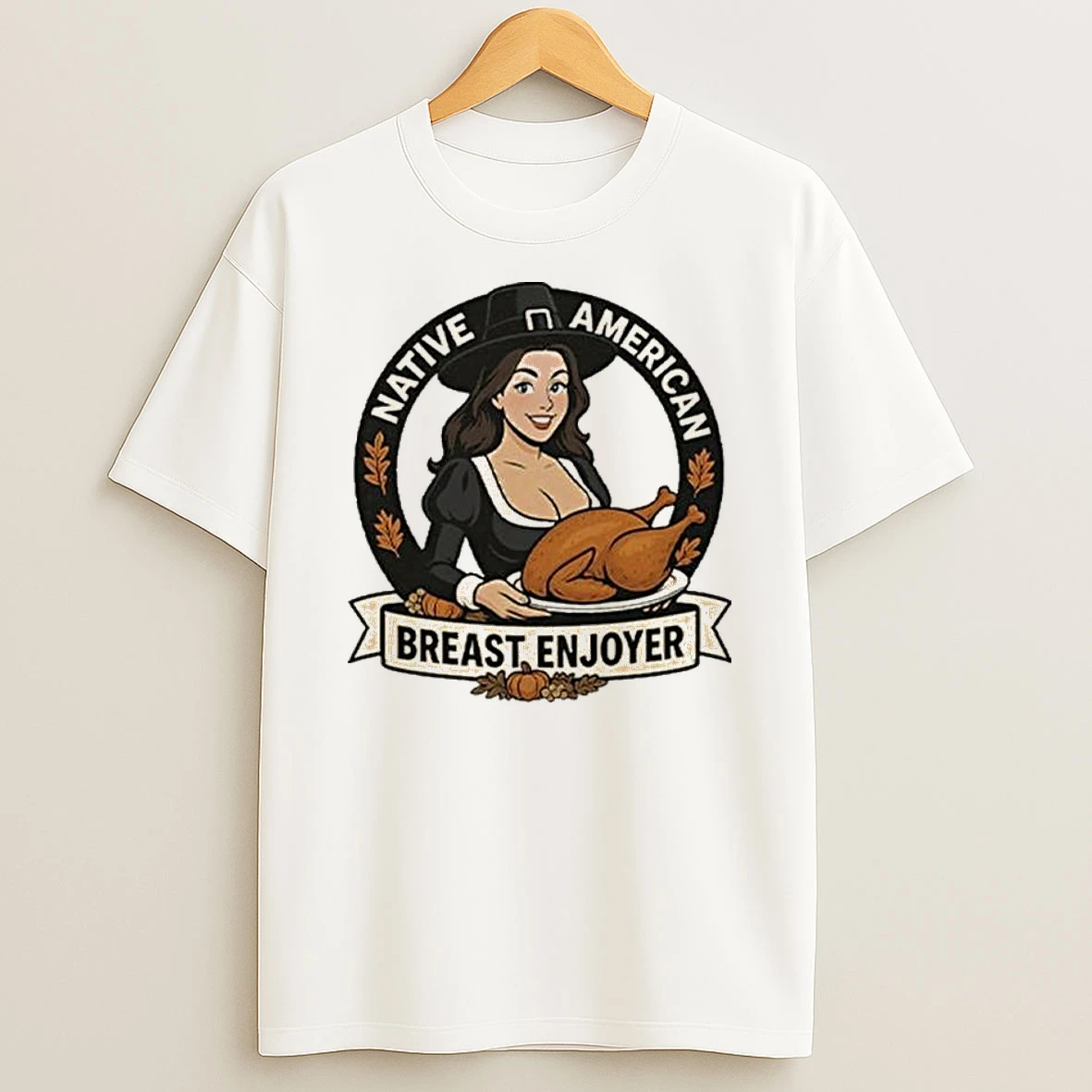 Native American Breast Enjoyer Thanksgiving Tshirt Hoodie