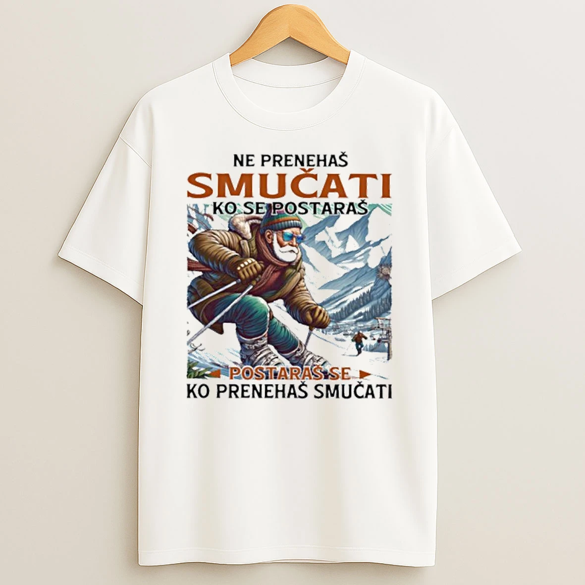 Ne Prenehas Smucati Ko Se Postaras Postara Se Ko Prenehamo Smucati Tshirt Hoodie