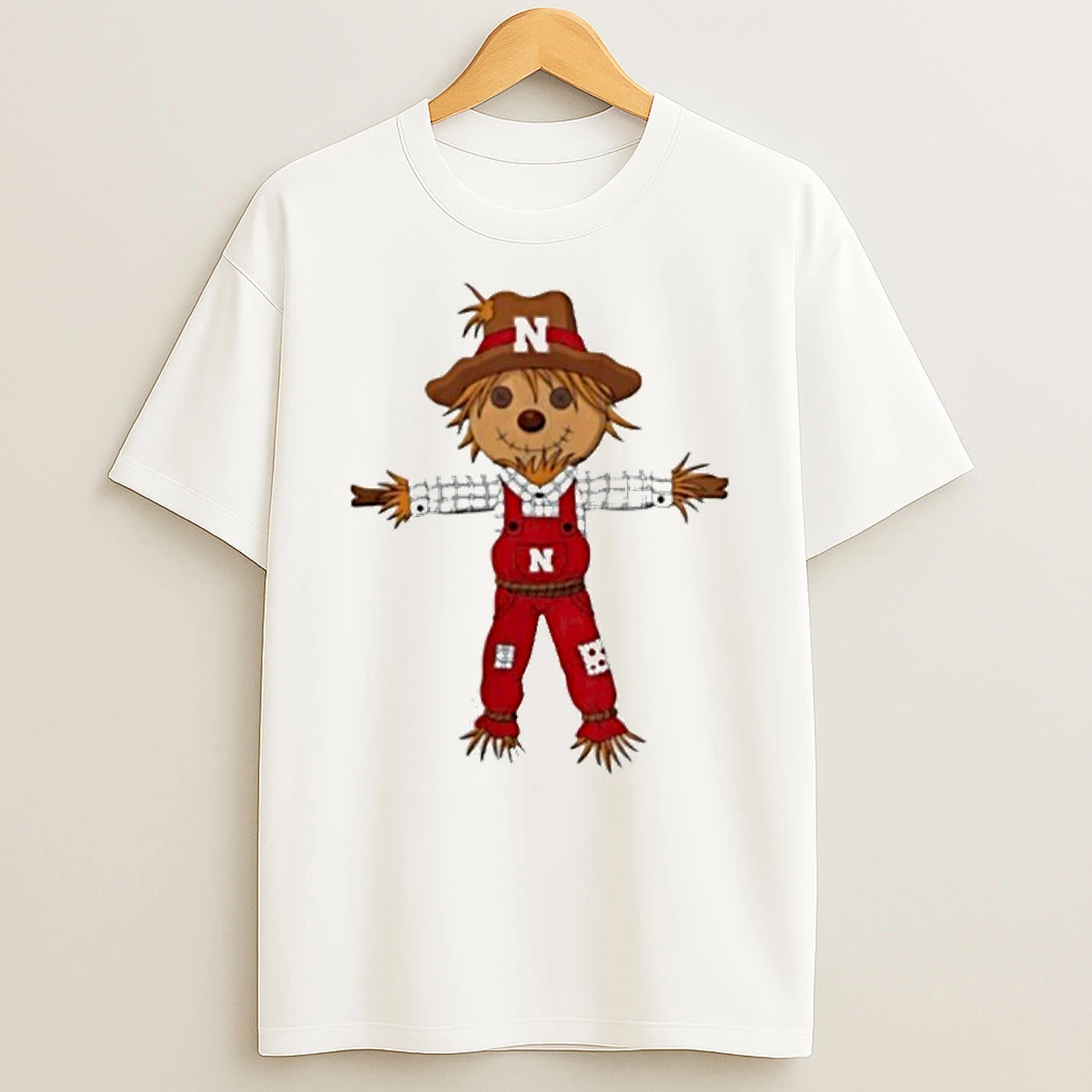 Nebraska Huskers Scarecrow Mascot Tshirt Hoodie