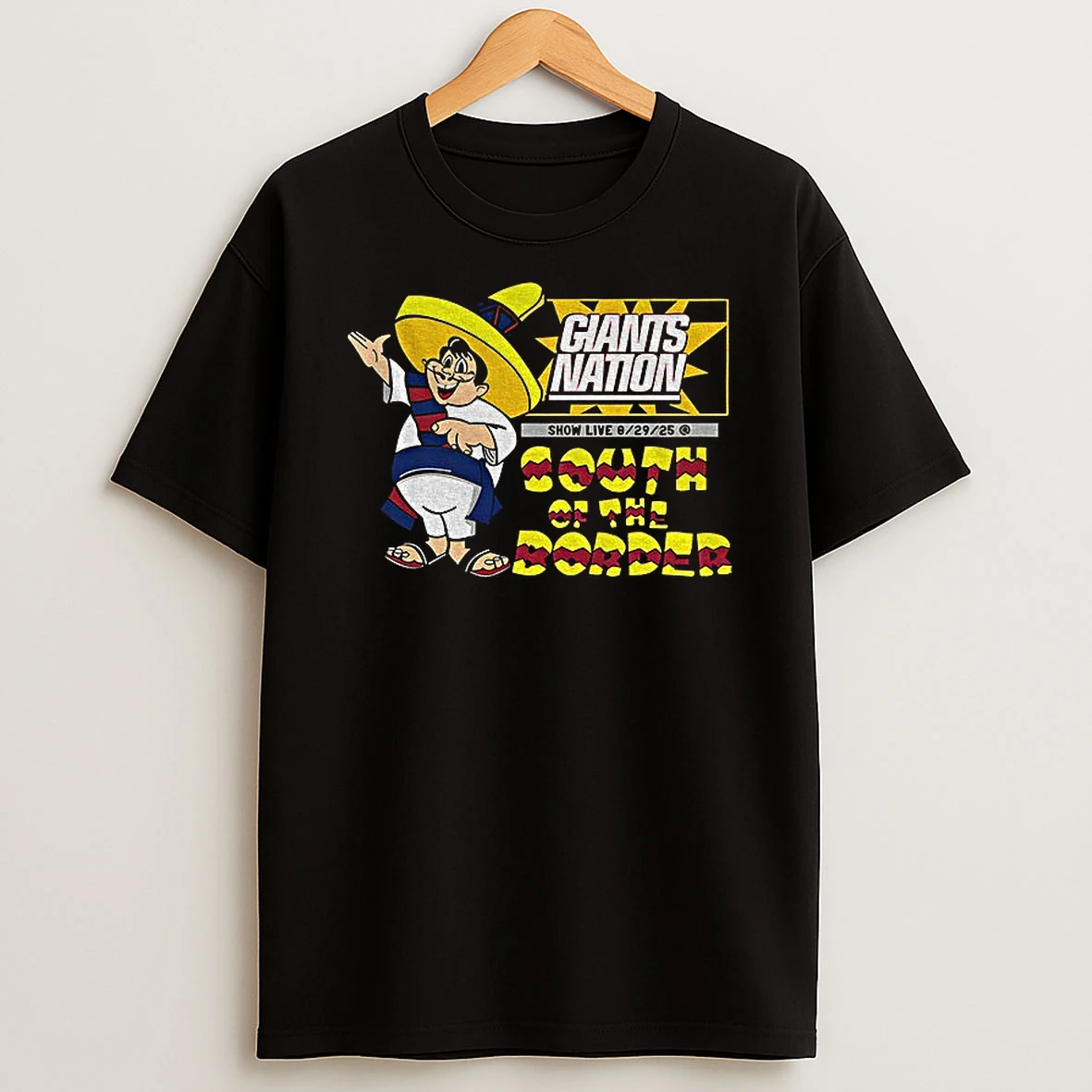 New York Giants Nation South Of The Border Show Live 2025 Tshirt Hoodie