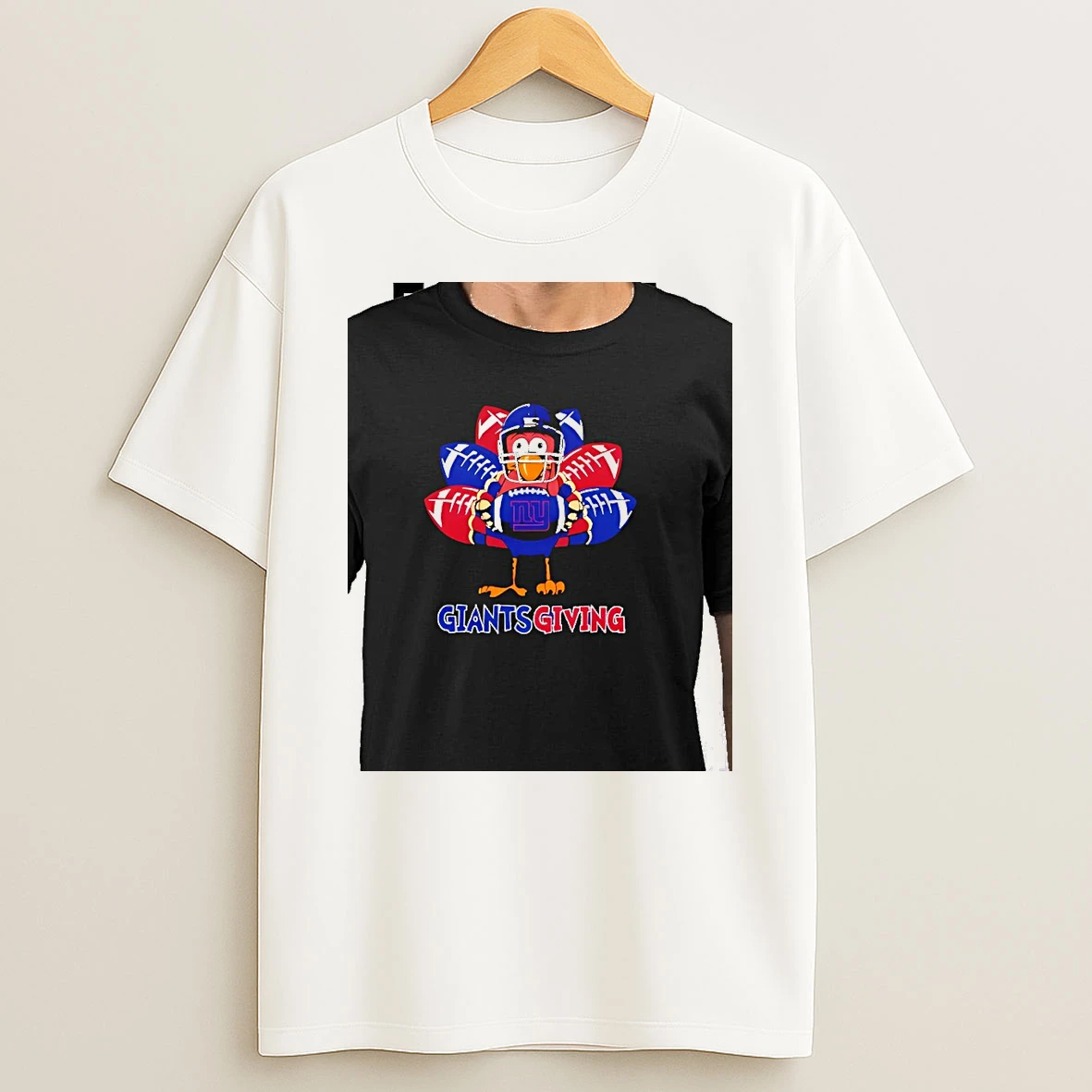 New York Giants Thanksgiving Turkey Tshirt Hoodie