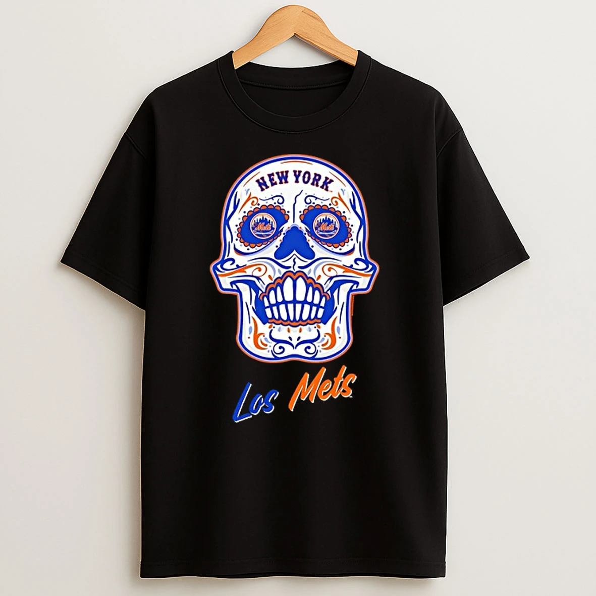 New York Mets X Sugar Skull Los Mets Tshirt Hoodie