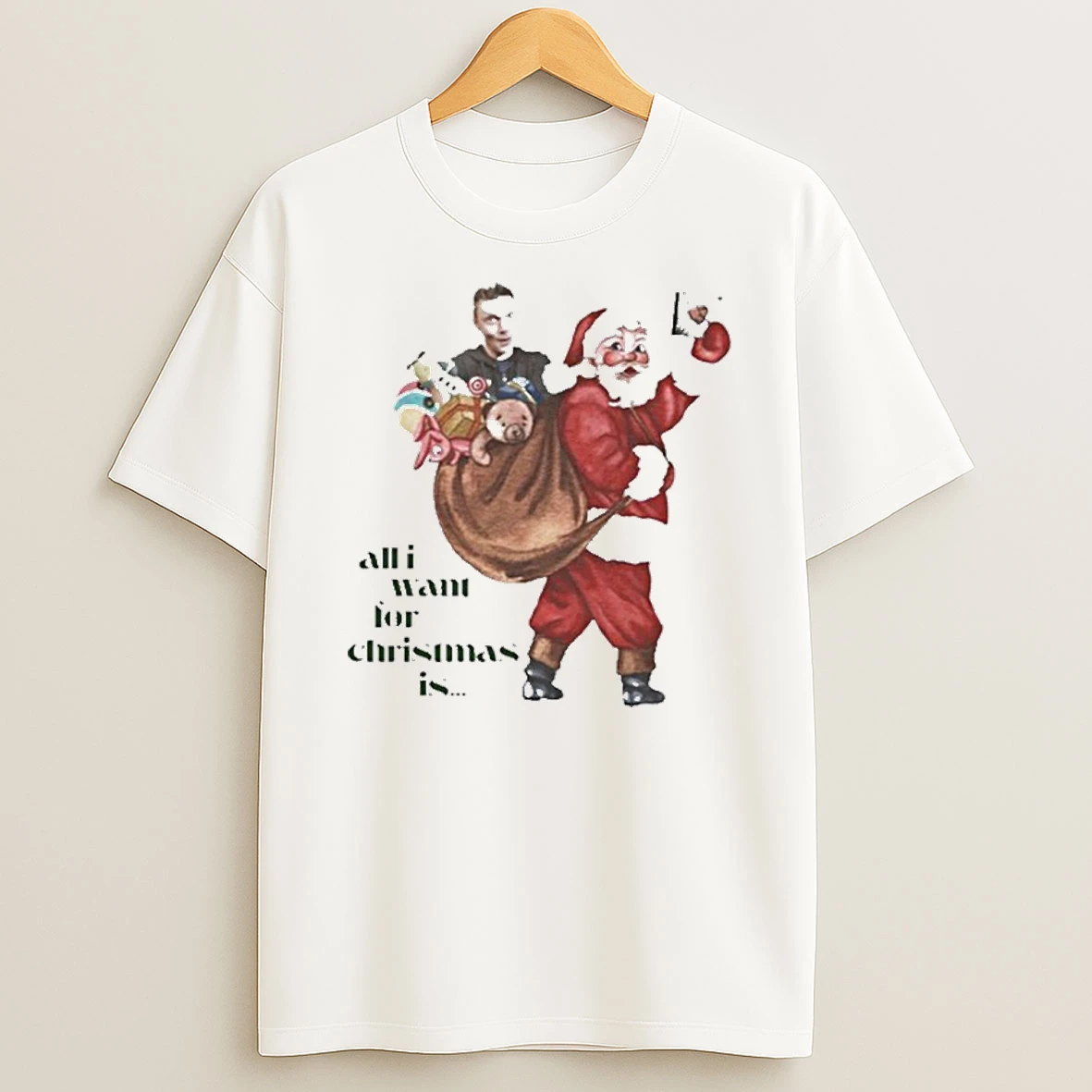 Nick Carter All I Want For Christmas Graphic Tshirt Hoodie