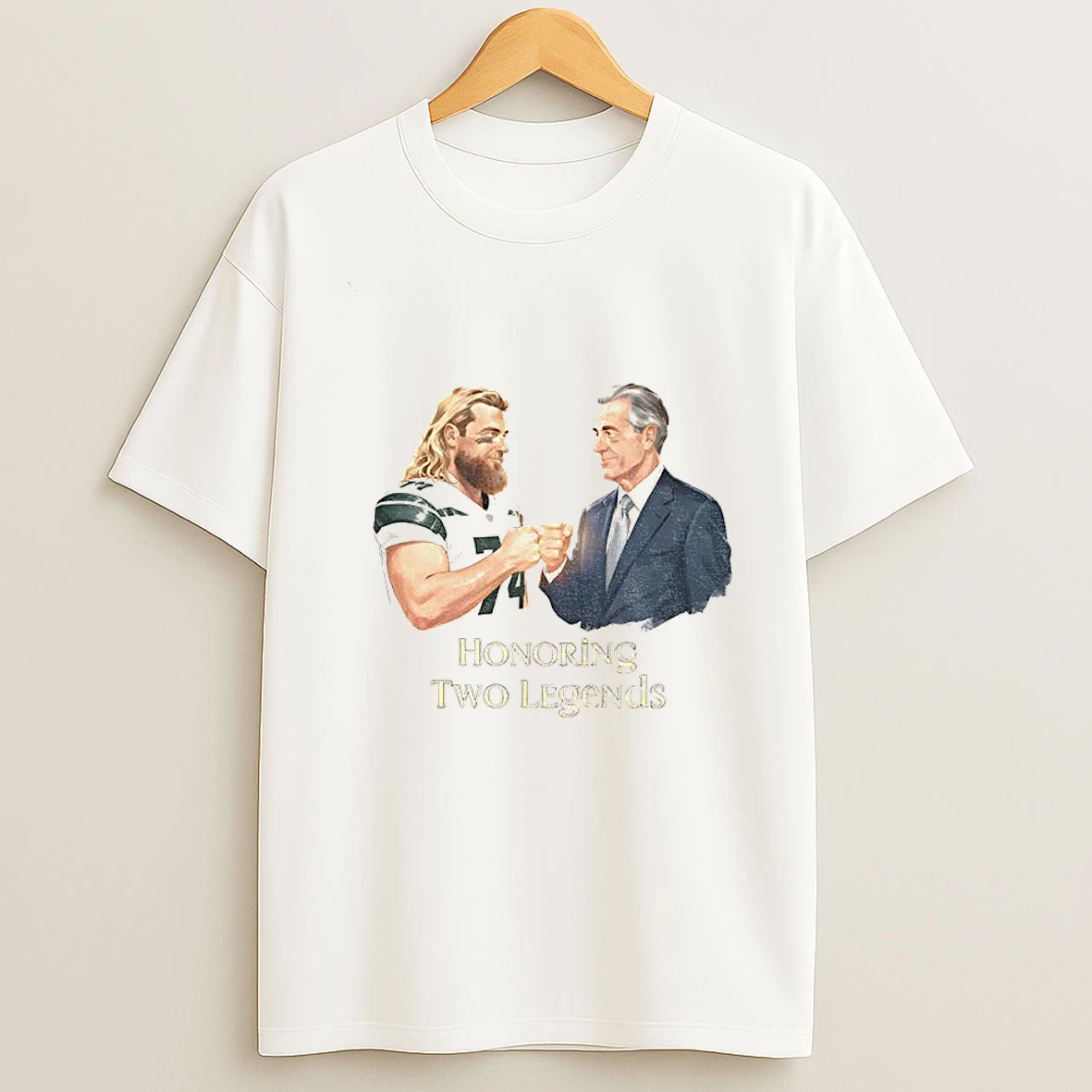 Nick Mangold And Paul Tagliabue Honoring Two Legends New York Jets Tribute 1984 2025 Football Tshirt Hoodie