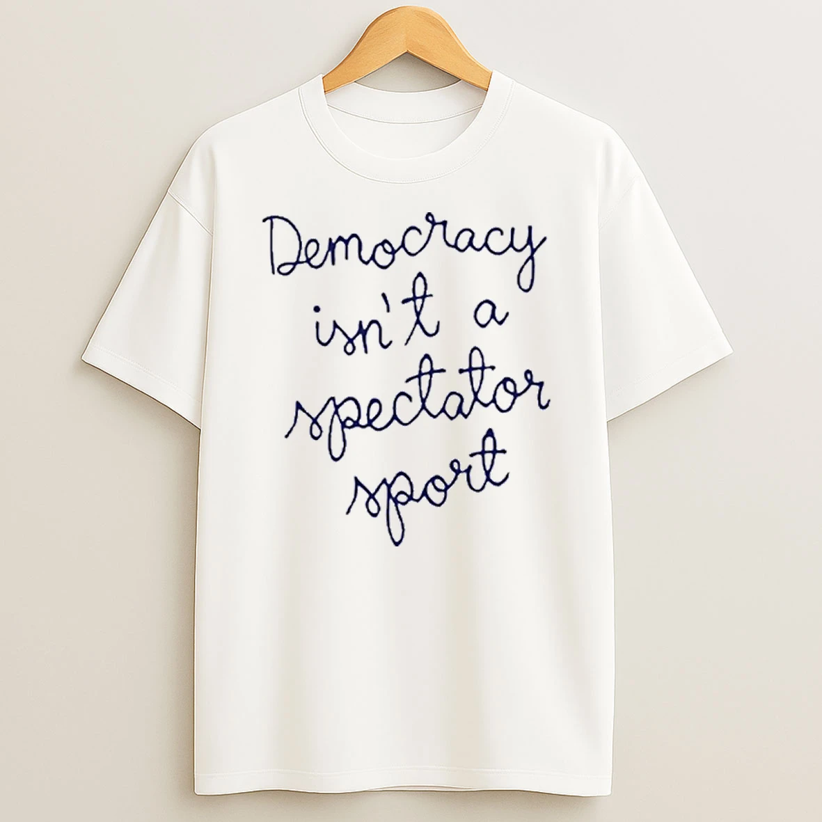 Nicole Wallace Democracy Is Not A Spectator Sport Tshirt Hoodie