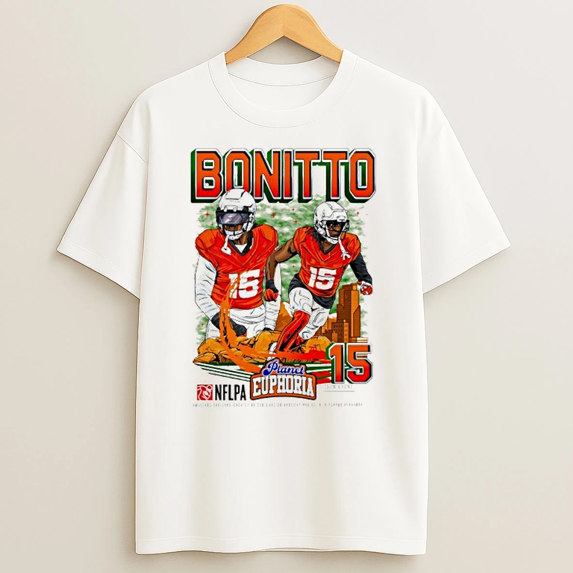 Nik Bonitto Denver Broncos Nflpa Tshirt Hoodie