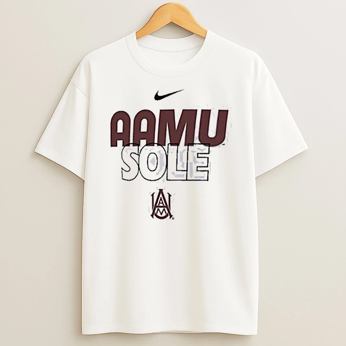 Nike Aamu Sole X Alabama Am Bulldogs Tshirt Hoodie