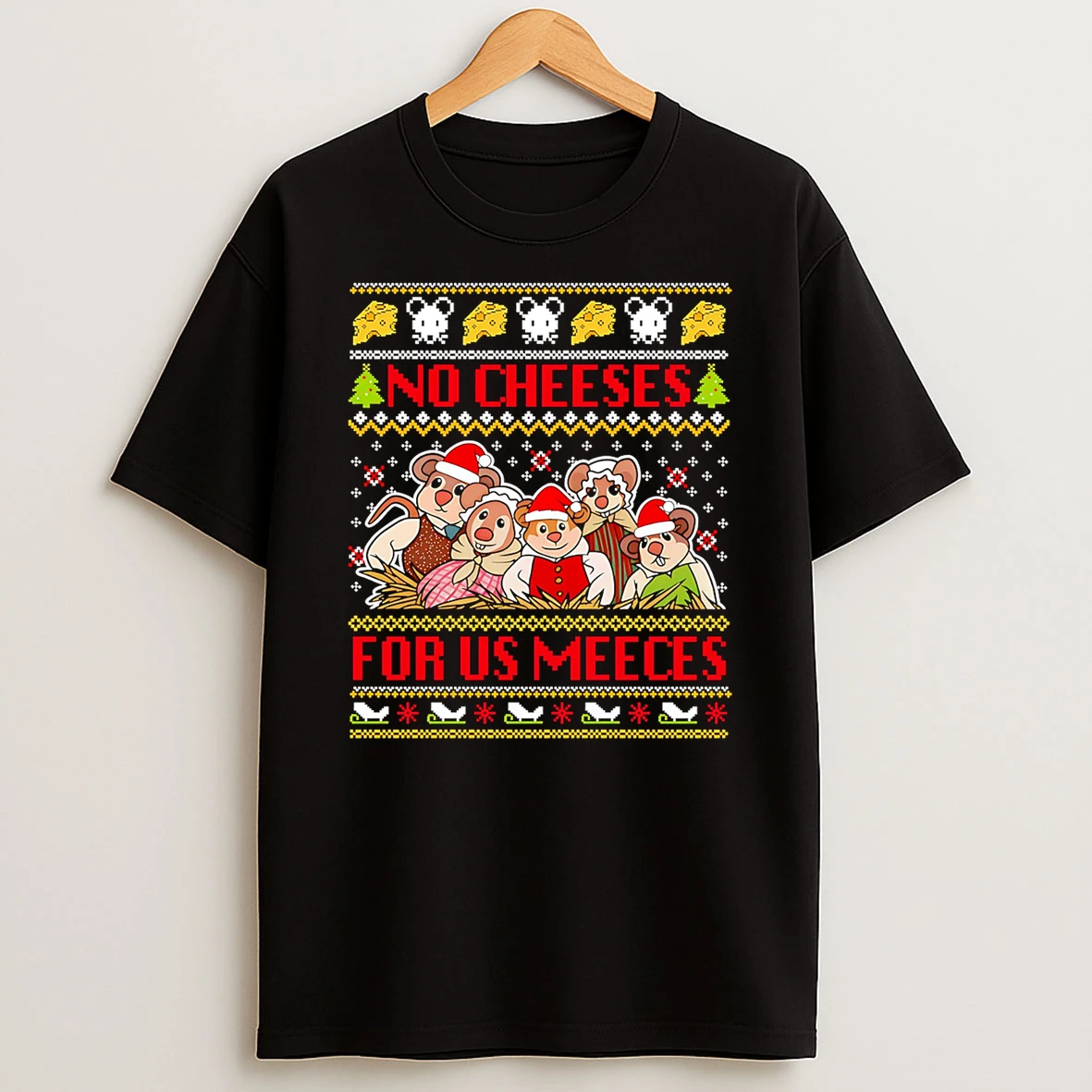 No Cheeses For Us Meeces Muppet Christmas Tshirt Hoodie