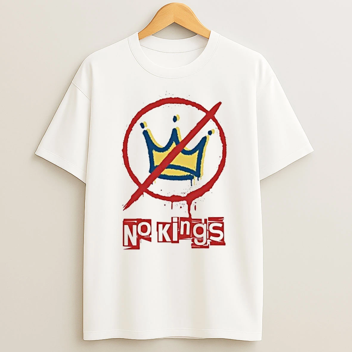 No Kings Tshirt Hoodie