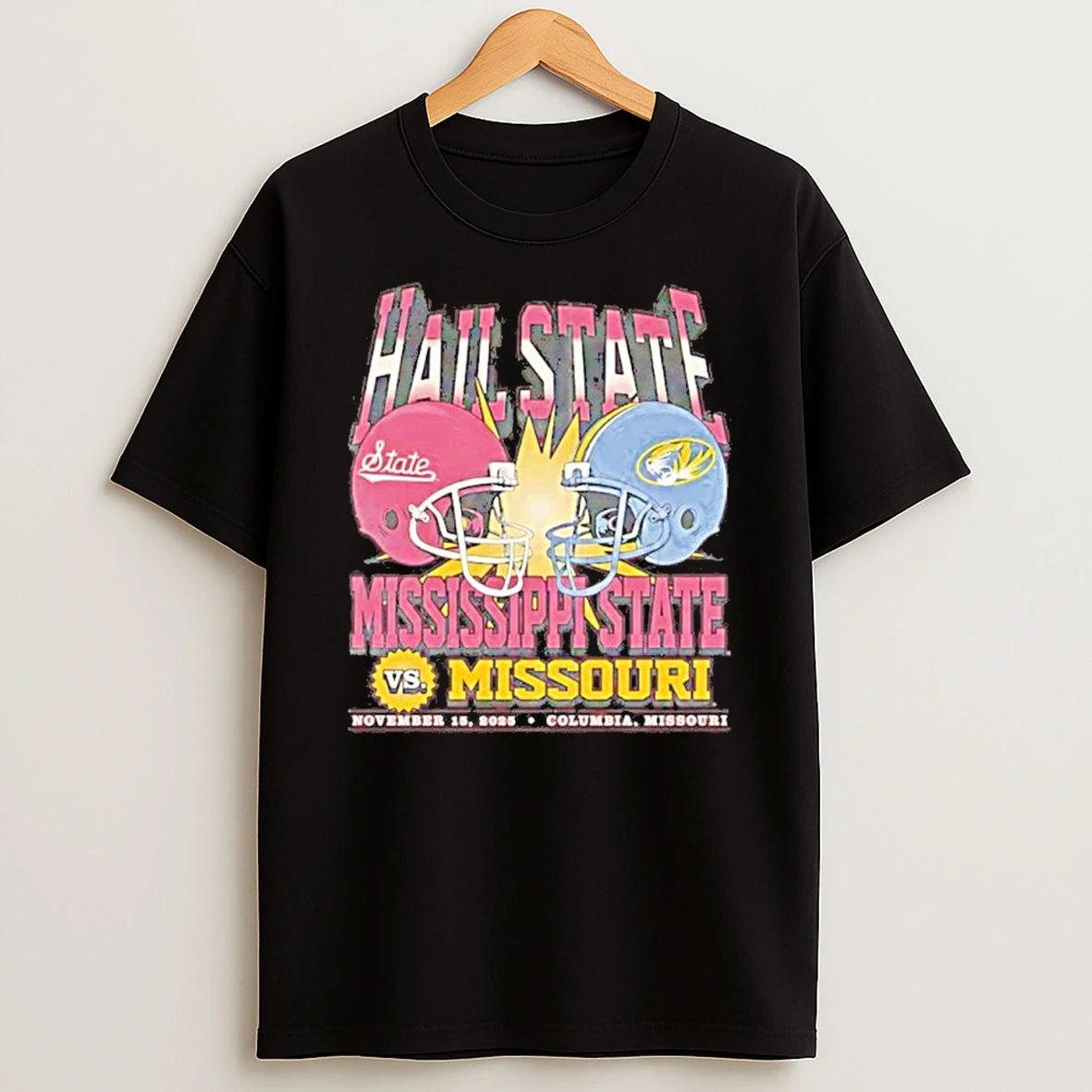 November 15th Mississippi State University Vs Missouri Game Day 2025 Tshirt Hoodie