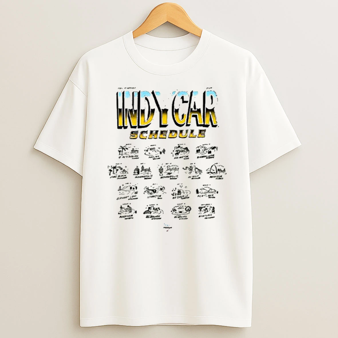 Ntt Indycar Series Schedule 2026 Tshirt Hoodie