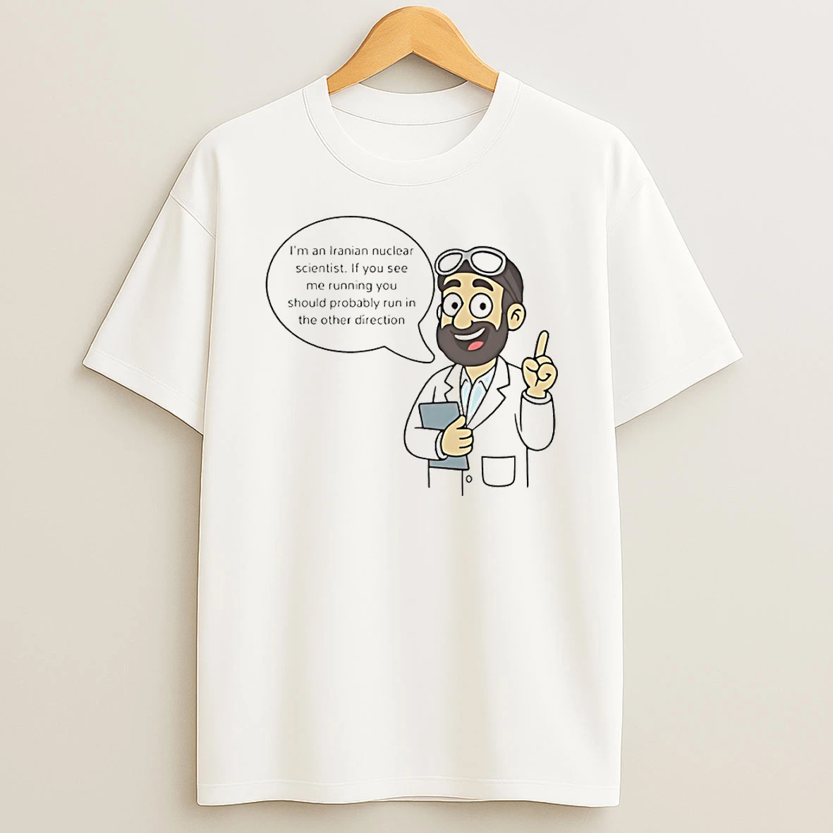 Nuclear Scientist Circle Tshirt Hoodie
