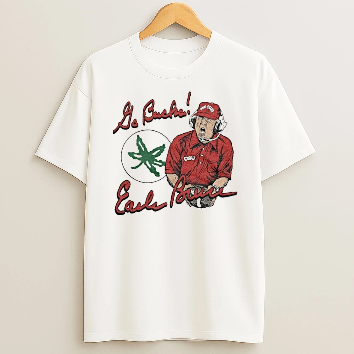 Ohio State Buckeyes Earle Bruce Coach Tshirt Hoodie