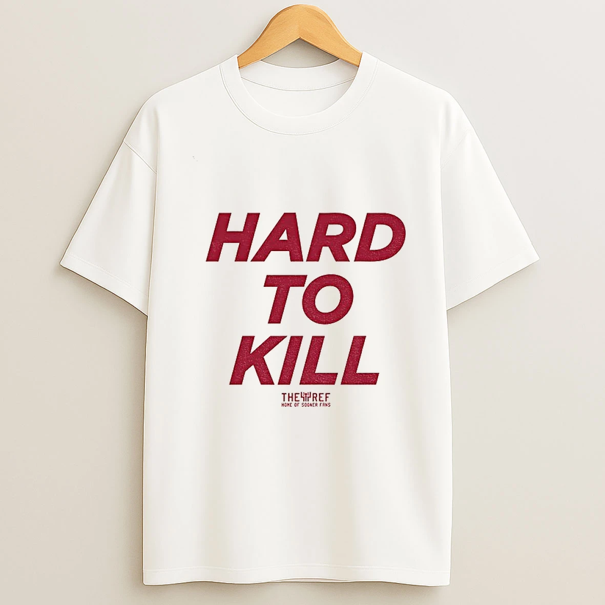 Oklahoma Sooners Football Hard To Kill The Ref Home Of Sooner Fans Tshirt Hoodie