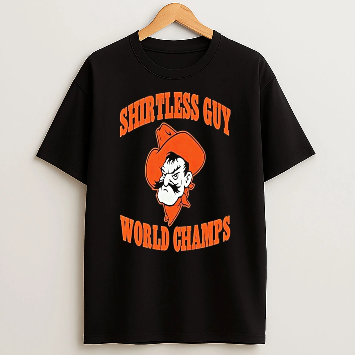 Oklahoma State Shirtless Guy World Champs Tshirt Hoodie