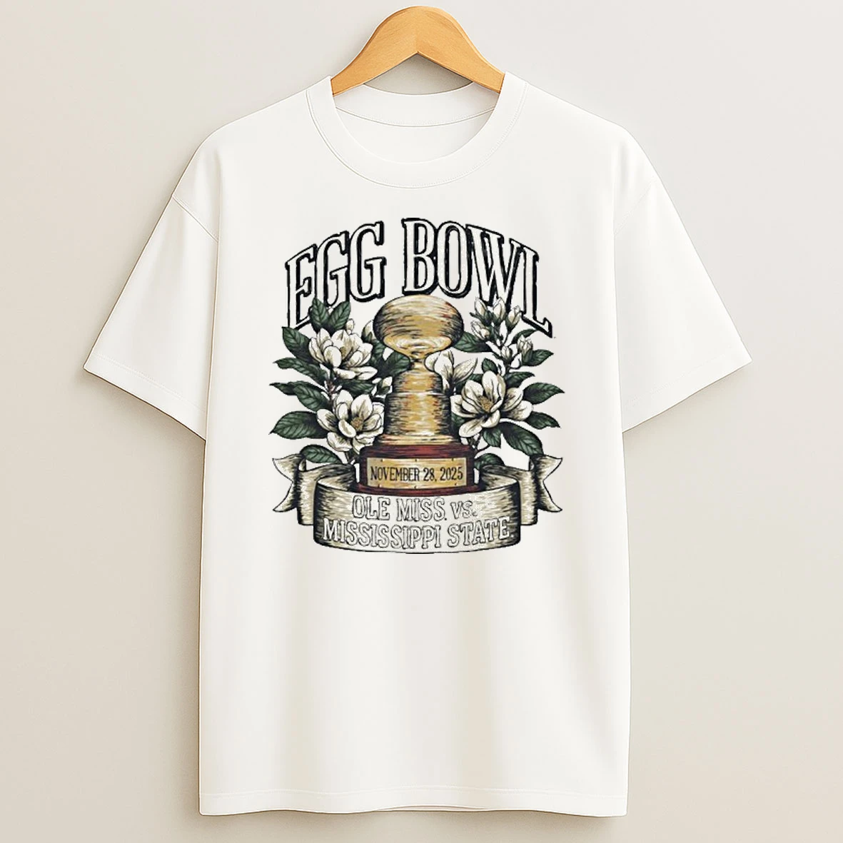 Ole Miss Vs Mississippi State Game Day Egg Bowl Football 2025 Sec Rivalry Tshirt Hoodie